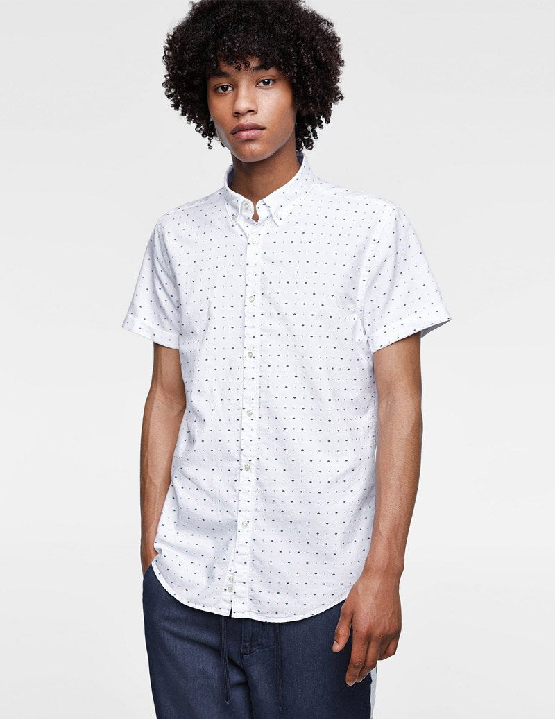 Printed Oxford Shirt