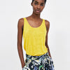 Strappy Linen Top