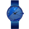 reloj hombre 2021 Fashion Watches Men Classic Black Ultra Thin Stainless Steel Mesh Belt Quartz Wrist Watch relogio masculino
